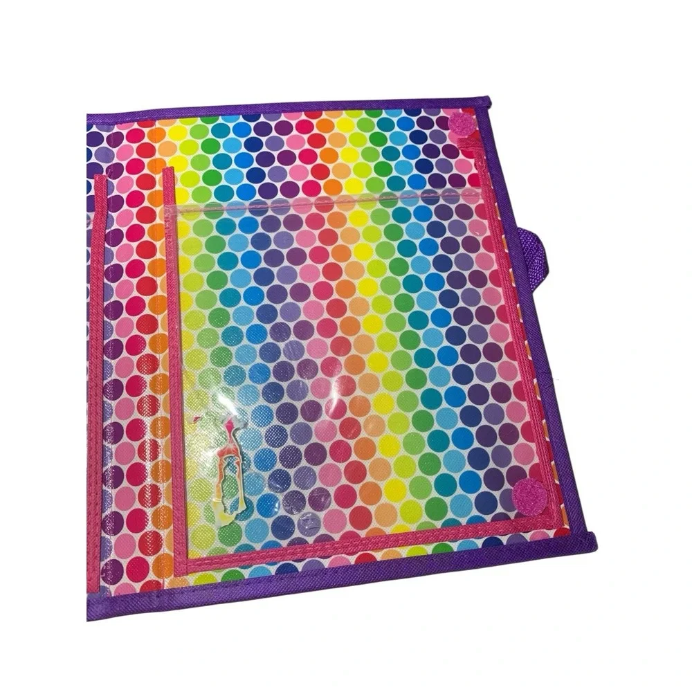 Lisa Frank Tikanni Husky Trifold Portfolio Storage Case Folder Art School SK045